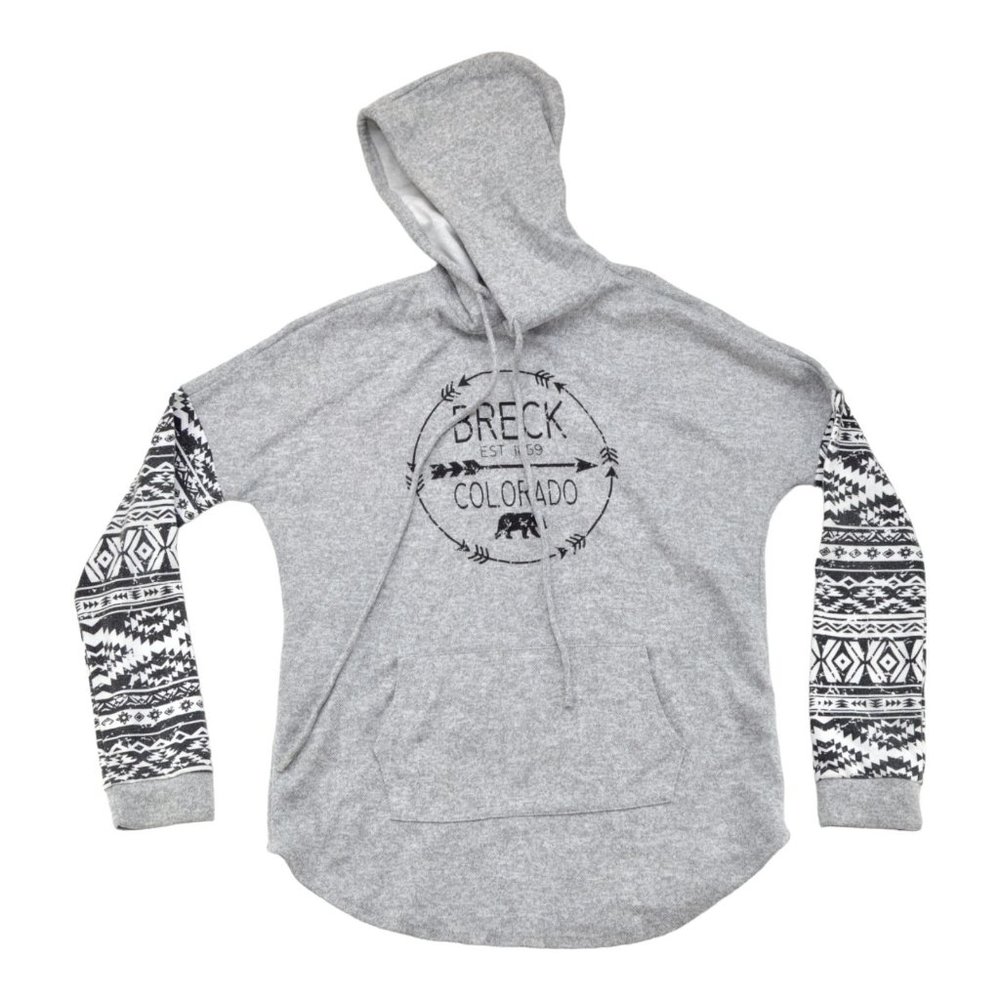 Ever Hottie Women Gray Pullover Sweater Size‎ Small